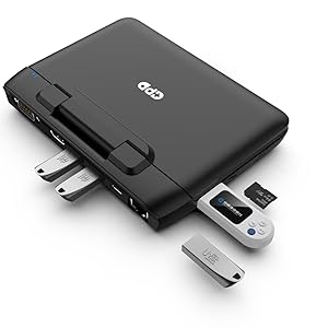 GPD Micro PC with support for extended peripherals, enabling versatile connectivity and functionality in a compact form