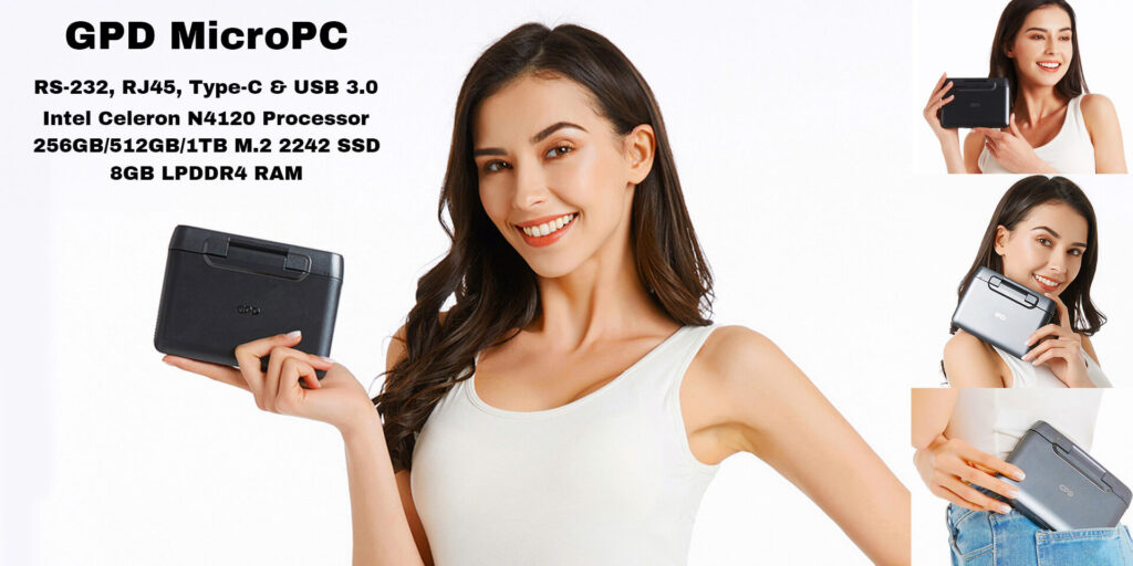 GPD Micro PC, a small yet powerful portable computer designed for versatile computing tasks