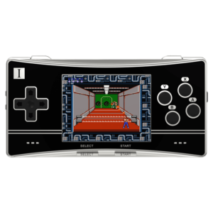 Image showing RG300X Black from the front